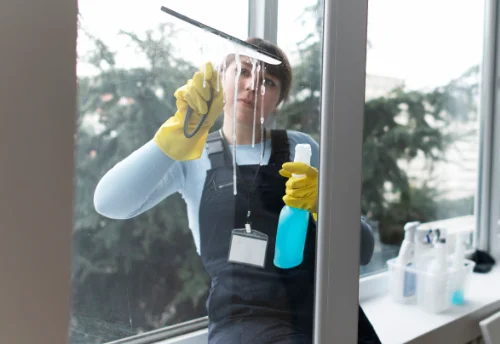 Nettoyage de vitres intérieures et extérieures à Janville-en-Beauce